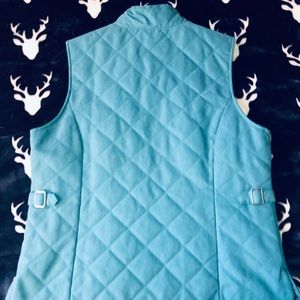 Teal vest